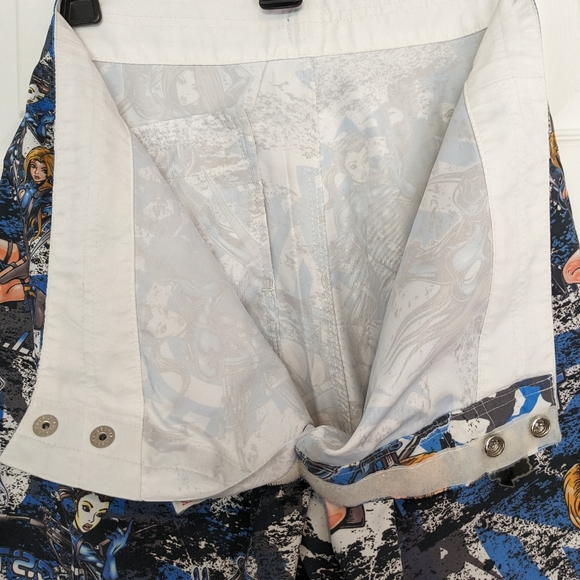 Men's Long Shorts with Wild Fighting Girls Design Lost Enterprises boardshorts - Picture 5 of 5